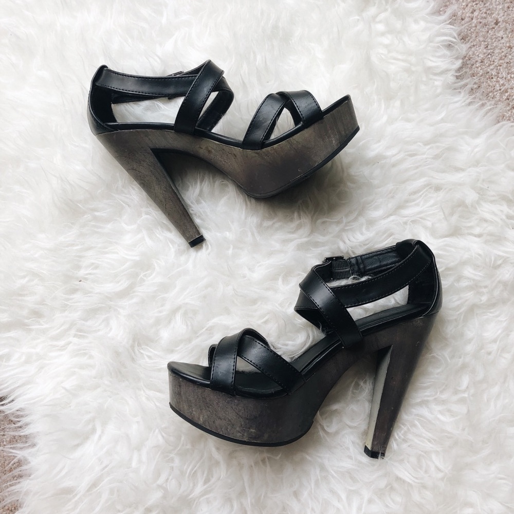 Strappy Platform Sandals